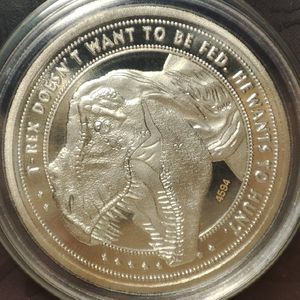 COPY - Jurassic Park T Rex Limited Edition Coin Official Universal Collectible …